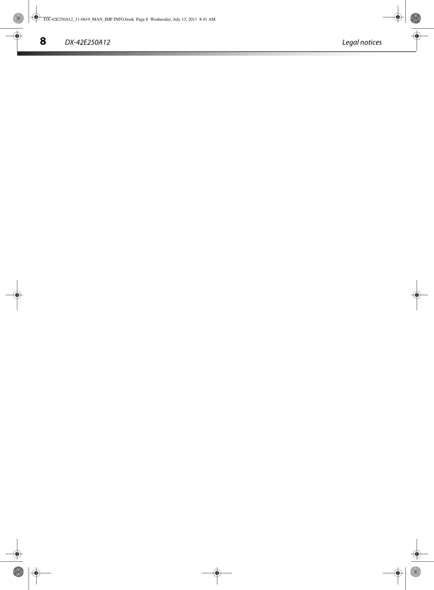 Page 10 of 12 - Dynex DX-42E250A12 DX-42E250A12_11-0619_MAN_IMP INFO User Manual  To The 3e4b5957-f313-412f-8cb4-f2142f01be18