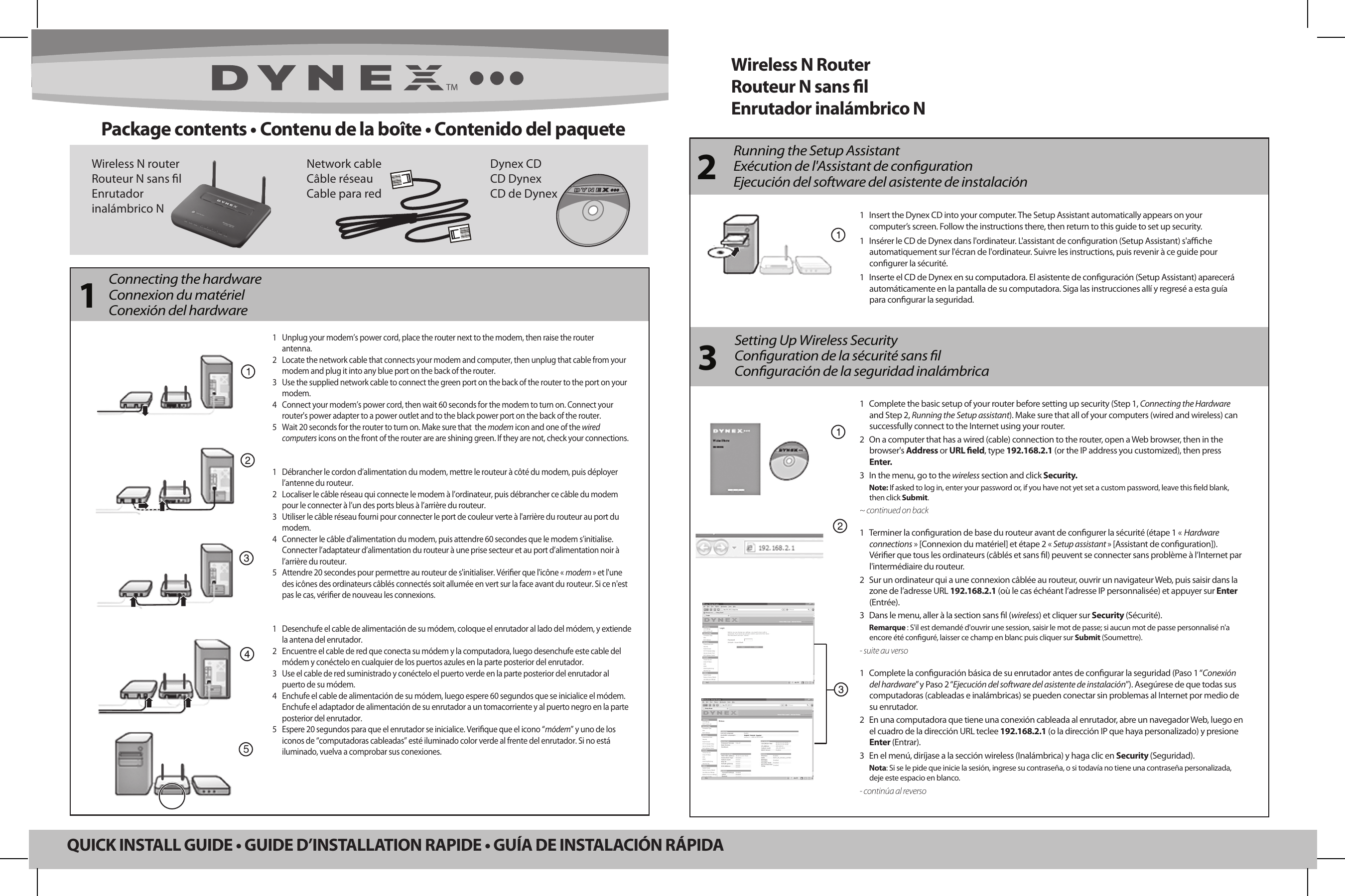 Page 2 of 2 - Dynex Dynex-Dx-Nruter-Users-Manual- DX-E402_SIDE1  Dynex-dx-nruter-users-manual