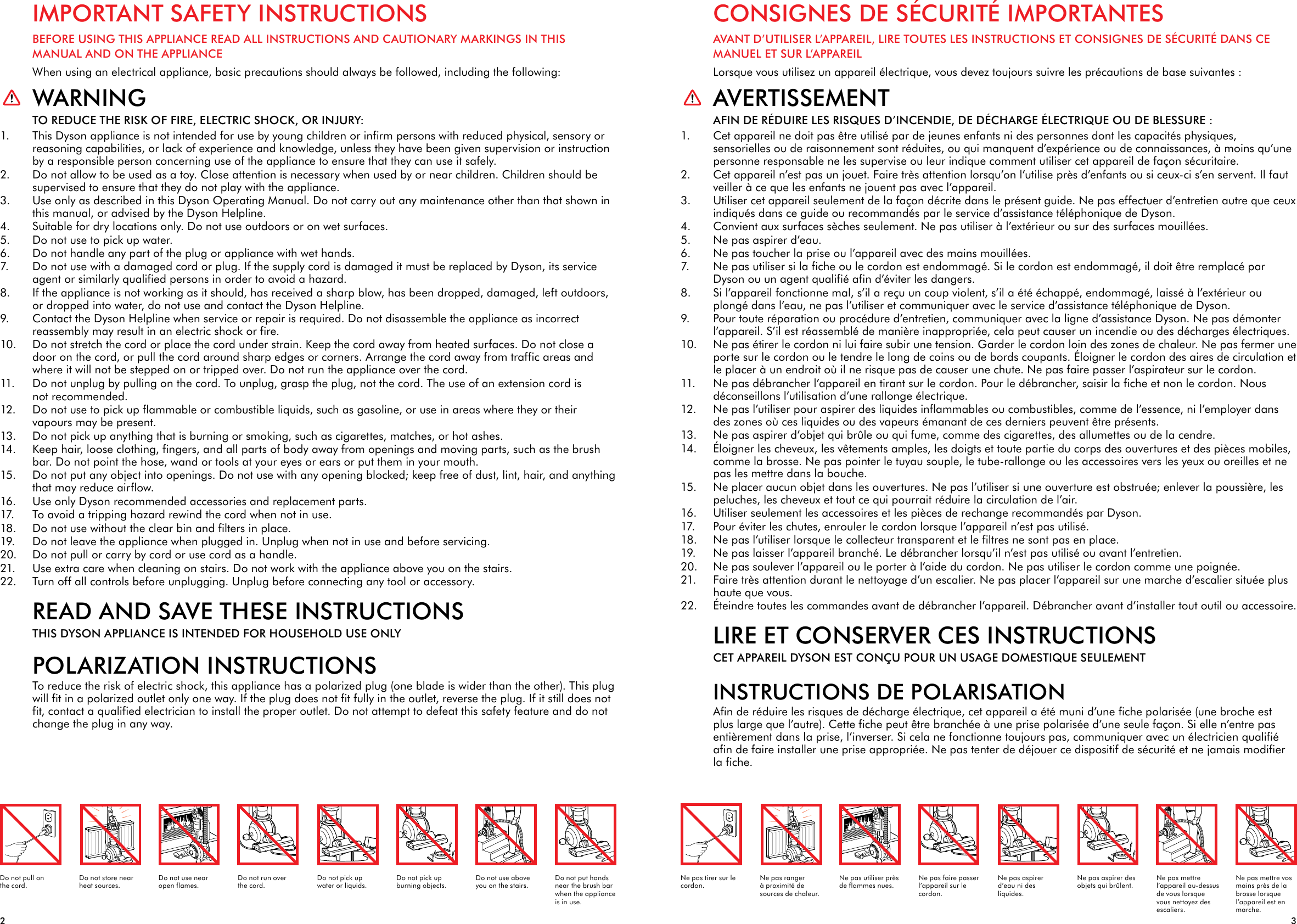 Page 2 of 9 - Dyson DC43 User Manual  To The Ca0b43a3-265a-4adb-ad50-778a43b2be7d