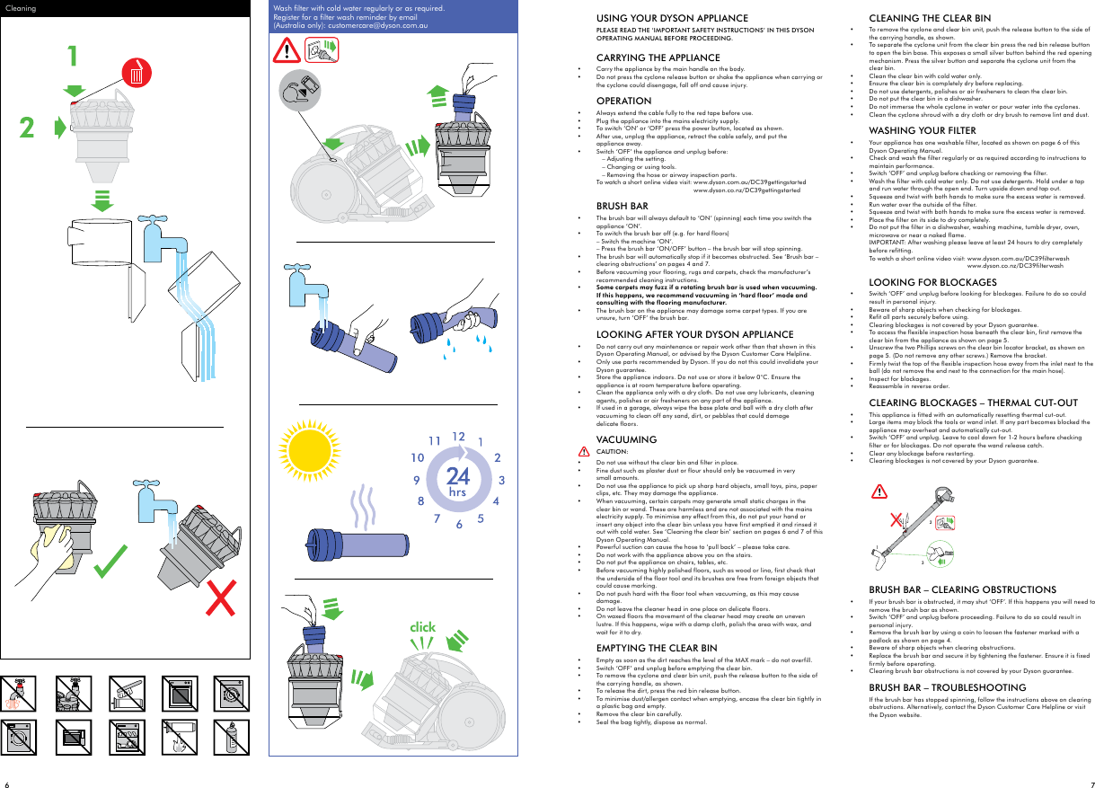 Page 4 of 7 - Dyson Dyson-Armado-Dc39-Operation-Manual- ManualsLib - Makes It Easy To Find Manuals Online!  Dyson-armado-dc39-operation-manual