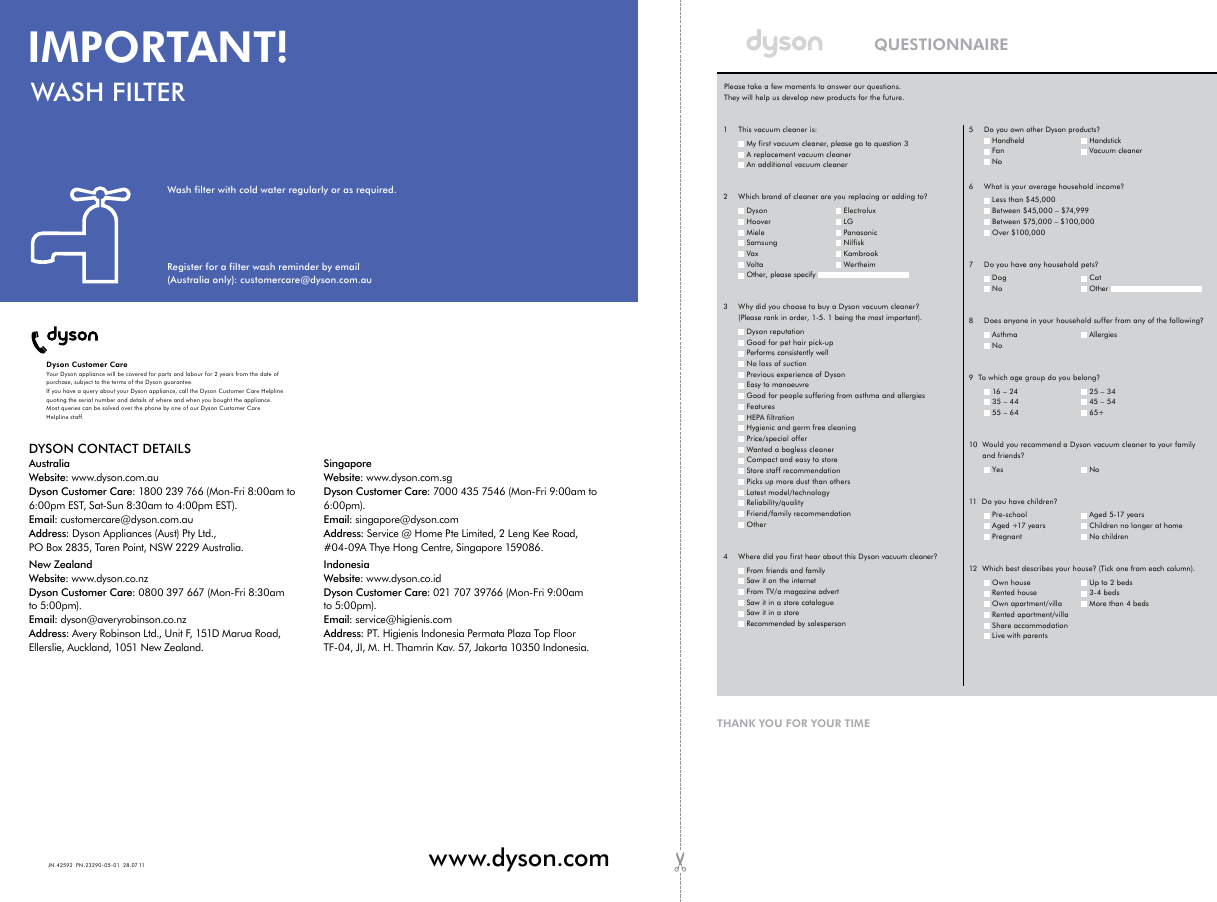 Page 6 of 7 - Dyson Dyson-Armado-Dc39-Operation-Manual- ManualsLib - Makes It Easy To Find Manuals Online!  Dyson-armado-dc39-operation-manual