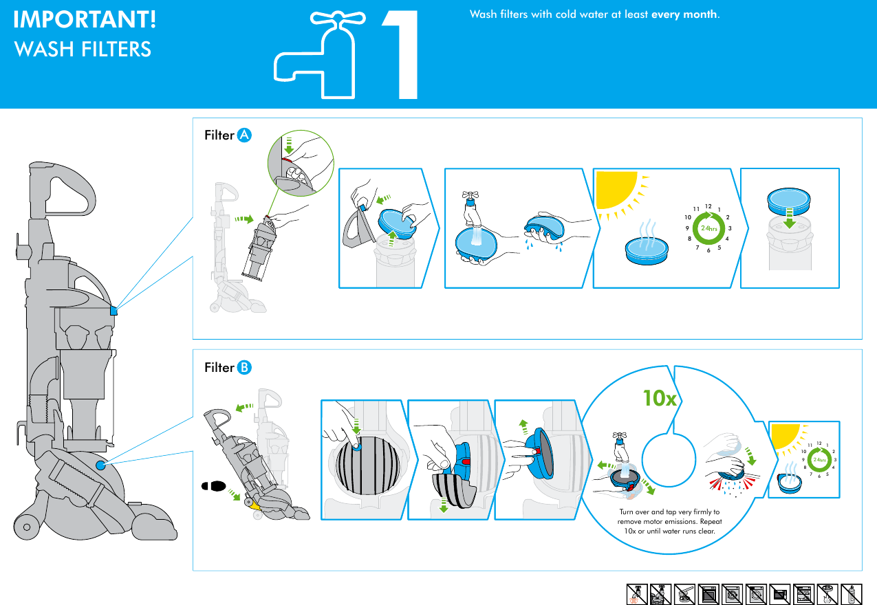 Page 4 of 7 - Dyson Dyson-Ball-Dc24-Users-Manual- ManualsLib - Makes It Easy To Find Manuals Online!  Dyson-ball-dc24-users-manual