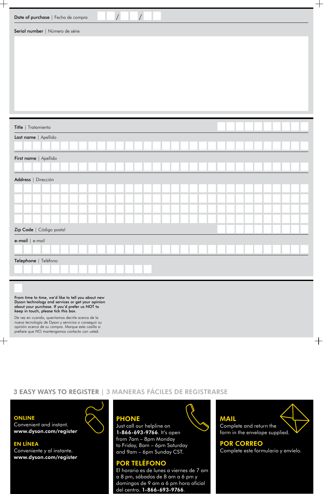 Page 9 of 9 - Dyson Dyson-Dc31-Animal-Owner-S-Manual