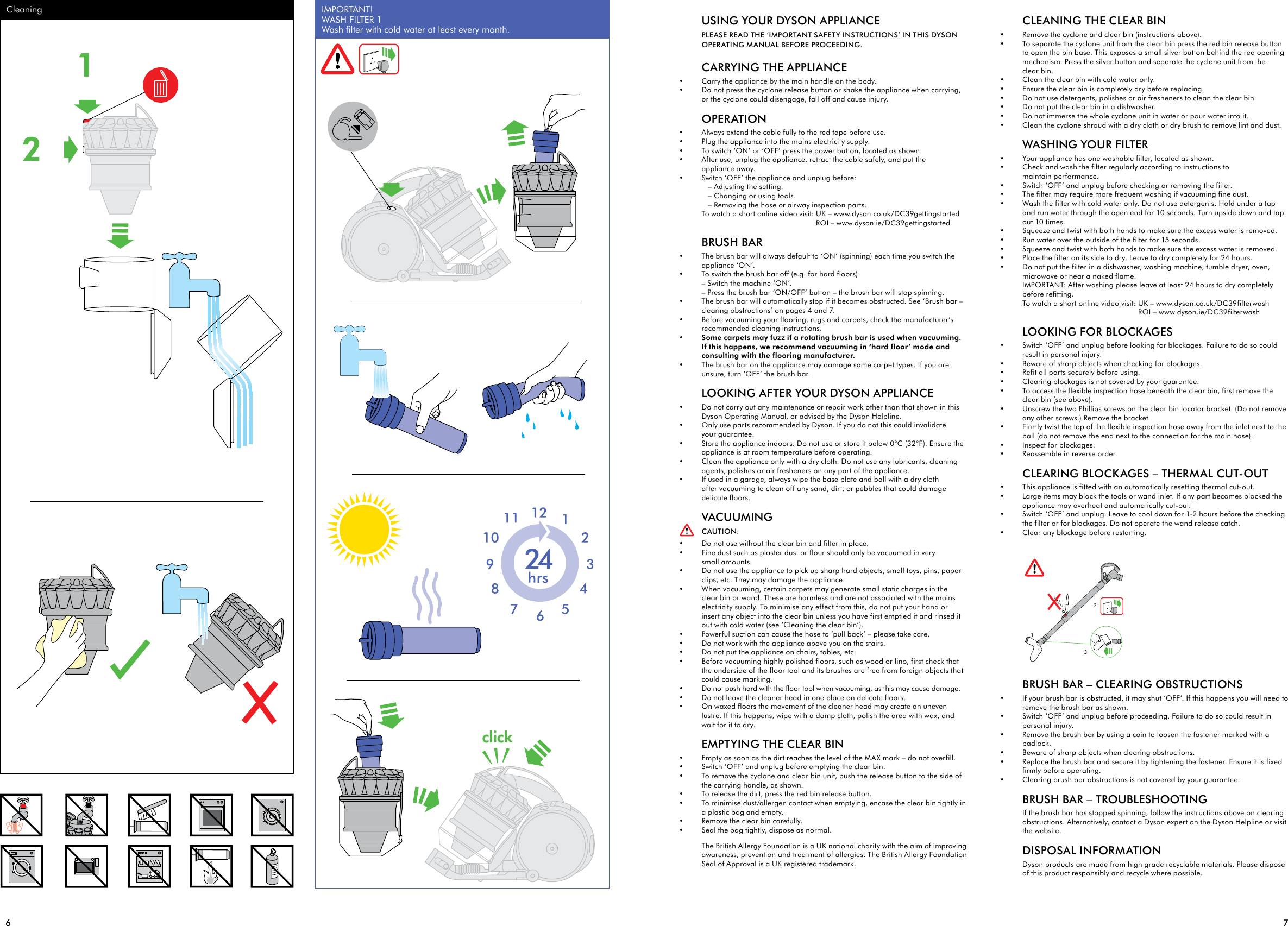 Page 4 of 7 - Dyson Dyson-Dc39-Animal-2015-Owners-Manual-  Dyson-dc39-animal-2015-owners-manual