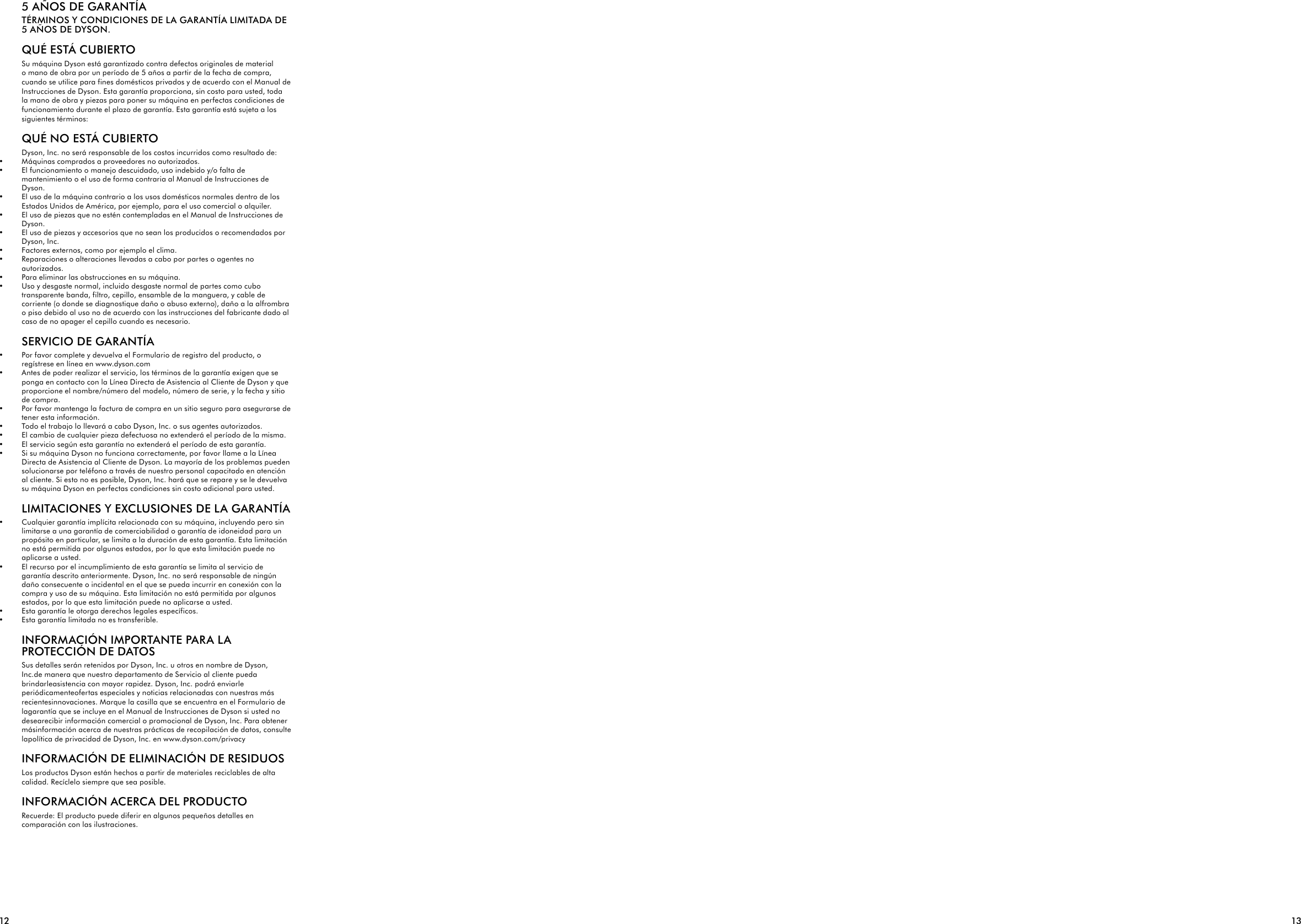 Page 7 of 9 - Dyson Dyson-Vacuum-Cleaner-Dc50-Users-Manual-  Dyson-vacuum-cleaner-dc50-users-manual