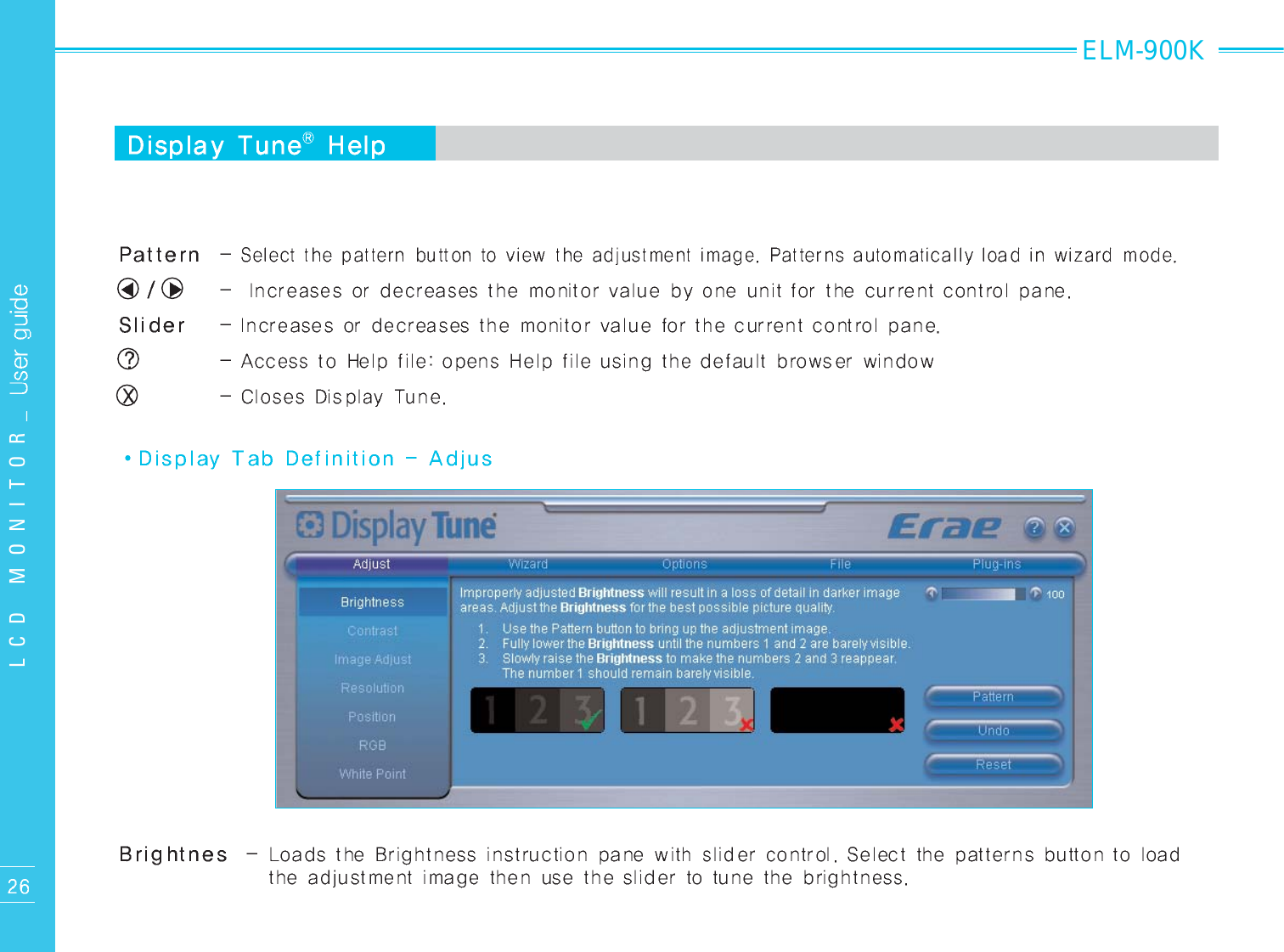 LCD MONITOR_ELM-900K