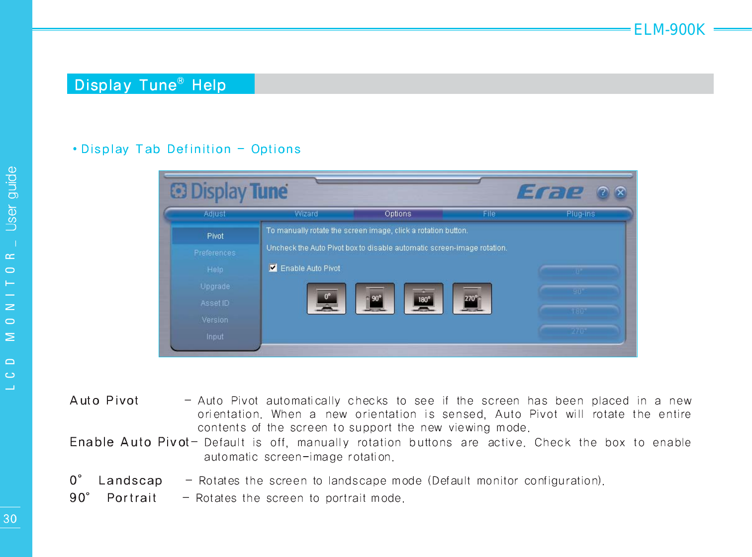 LCD MONITOR_ELM-900K