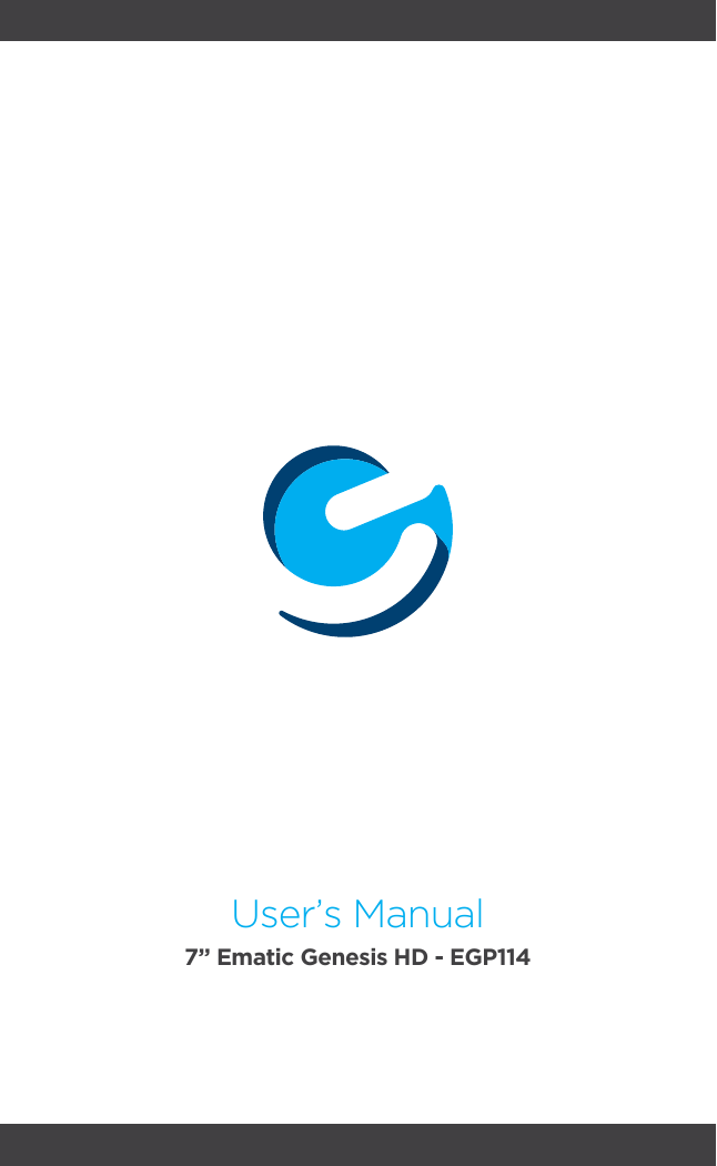 User’s Manual7” Ematic Genesis HD - EGP114