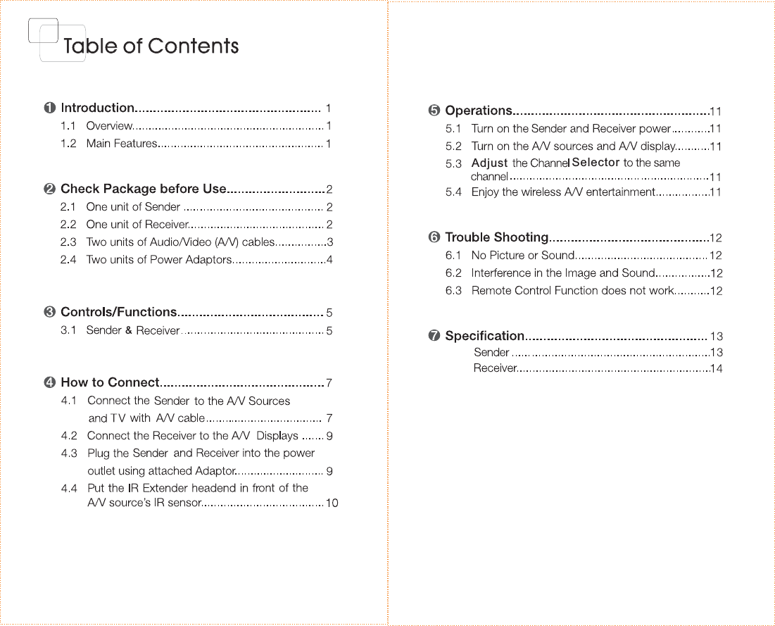 Table of ContentsTable of Contents&amp;Adjust Selector