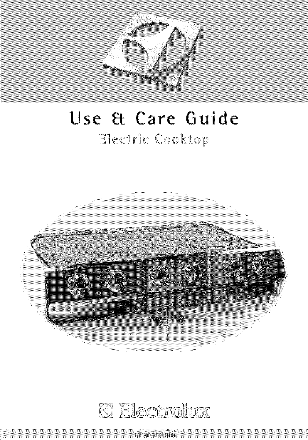 ELECTROLUX Counter Unit Electric Manual L0404339