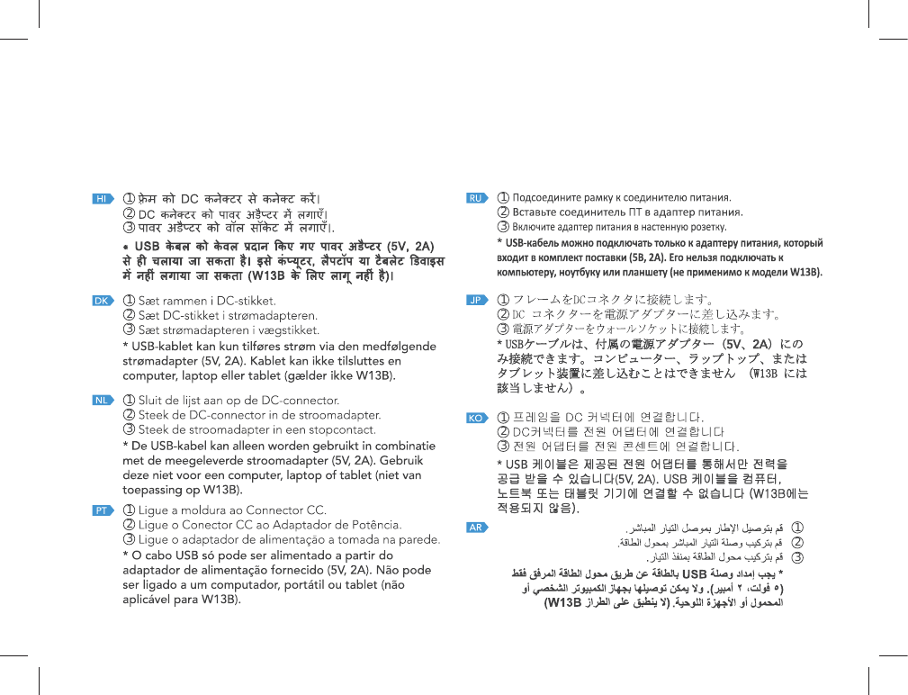 Page 6 of ELECTRON TECHNOLOGY B0523 Wifi Digital Photo Frame User Manual 