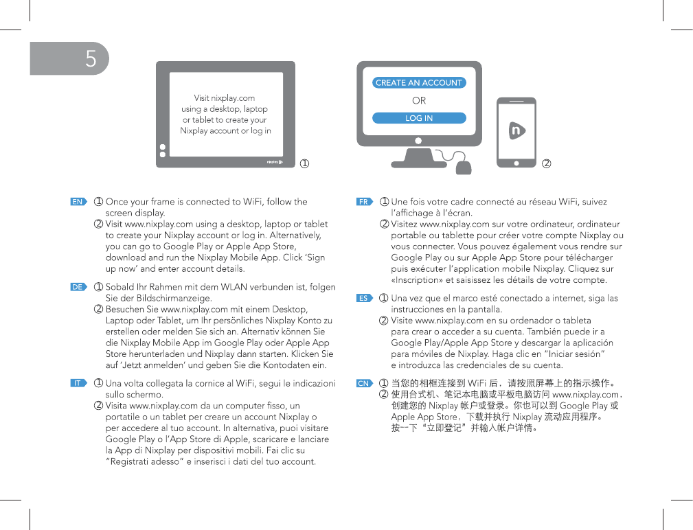 Page 9 of ELECTRON TECHNOLOGY B0523 Wifi Digital Photo Frame User Manual 