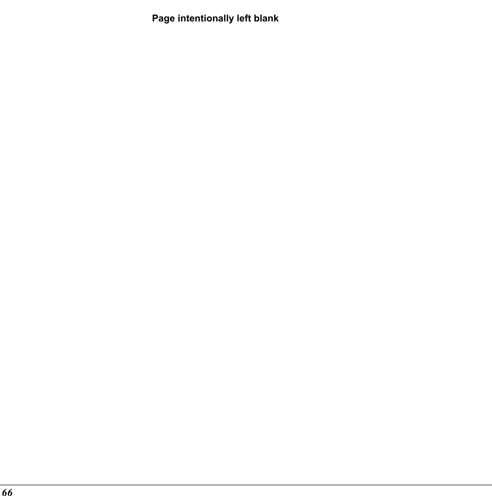   Page intentionally left blank 66 