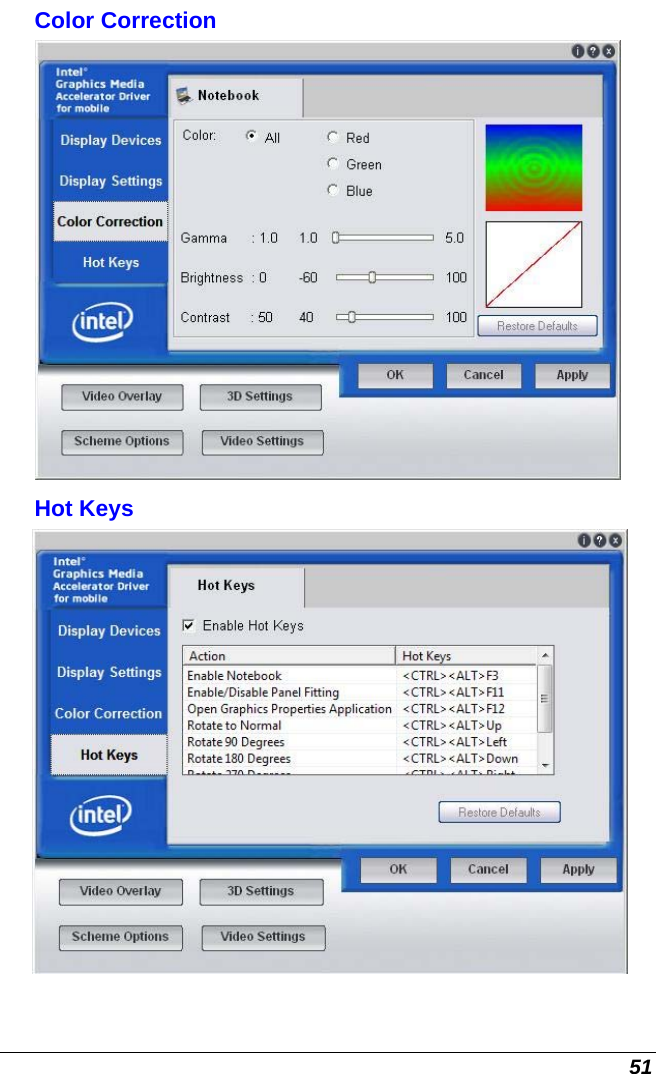  51 Color Correction  Hot Keys  