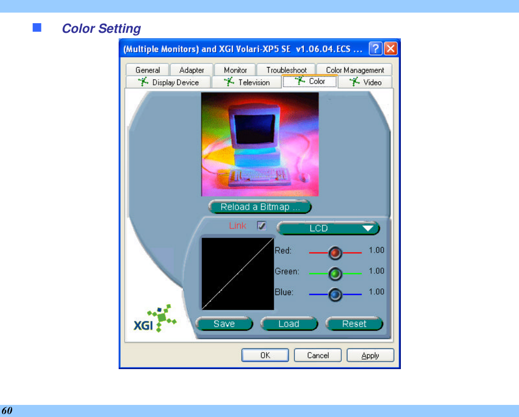  60 n Color Setting  