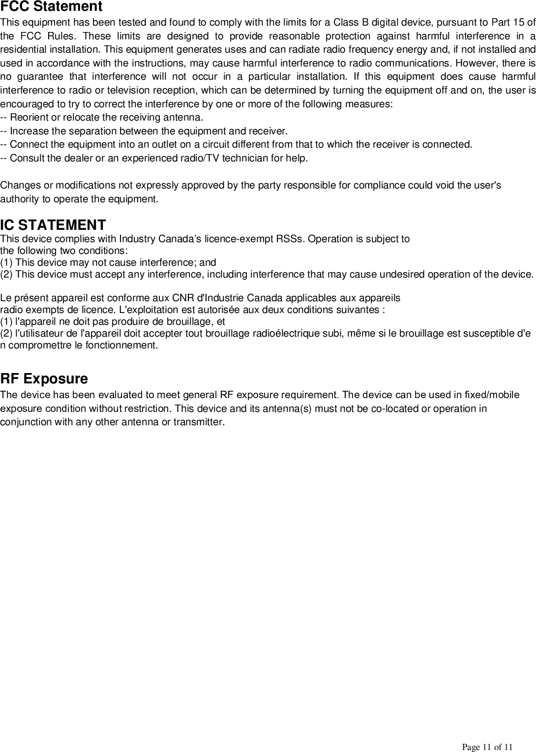 Page 11 of ETI Solid State Lighting 5407552018 LED ceiling lamp User Manual