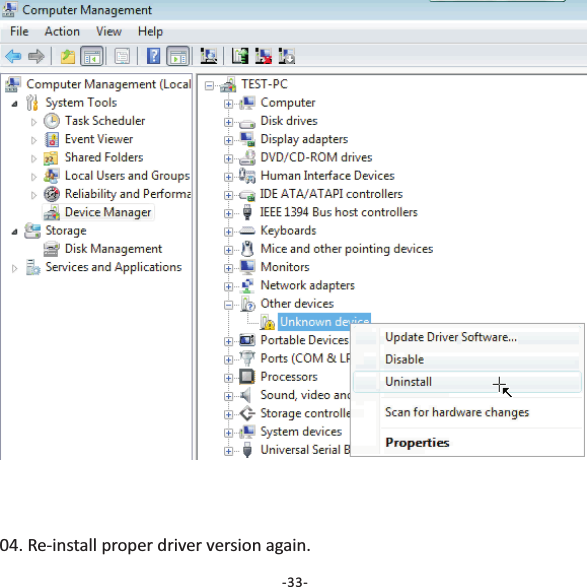 04. Re‐install proper driver version again.-33-