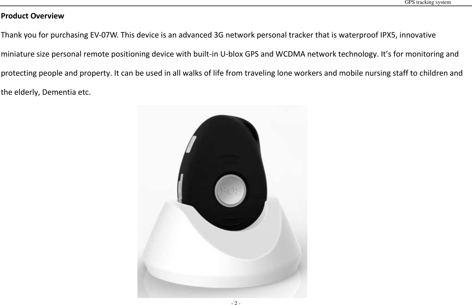 personal gps tracking system