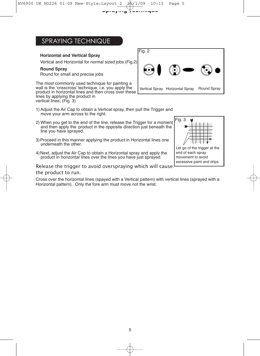 Page 5 of 8 - Earlex Earlex-Earlex-Paint-Sprayer-6900-Users-Manual- Layout 2  Earlex-earlex-paint-sprayer-6900-users-manual