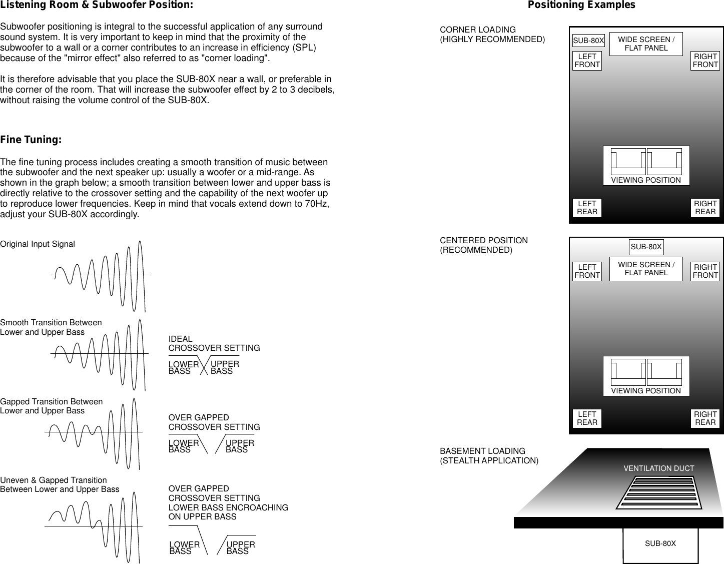 Page 3 of 4 - Earthquake-Sound Earthquake-Sound-Sub-80X-Users-Manual- Sub80manual  Earthquake-sound-sub-80x-users-manual
