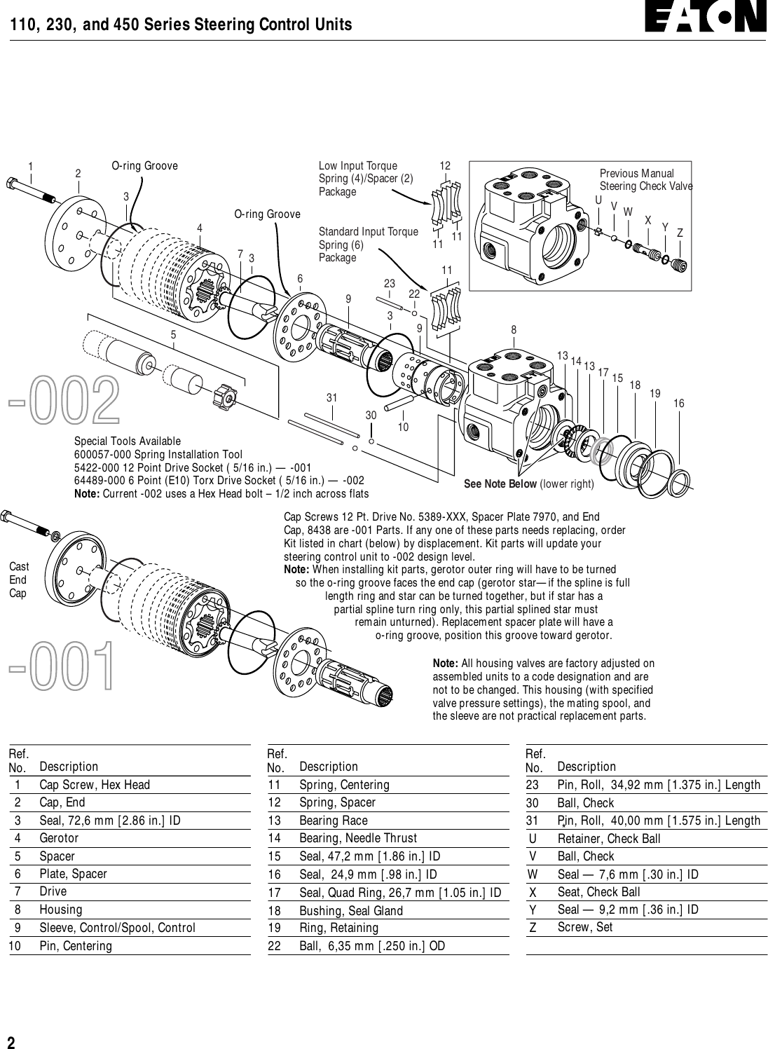 Eaton Electrical Char Lynn 110 Users Manual 07 309 Pm6