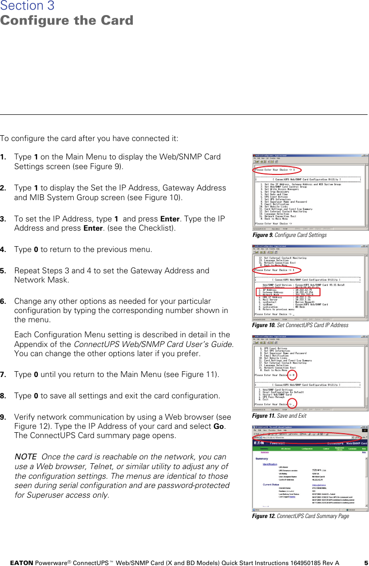 Page 5 of 8 - Eaton Eaton-Eaton-Power-Supply-Connectups-Bd-Users-Manual- Quick Start_X_BD  Eaton-eaton-power-supply-connectups-bd-users-manual