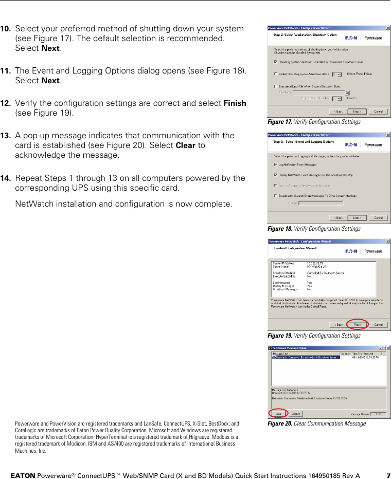 Page 7 of 8 - Eaton Eaton-Eaton-Power-Supply-Connectups-Bd-Users-Manual- Quick Start_X_BD  Eaton-eaton-power-supply-connectups-bd-users-manual