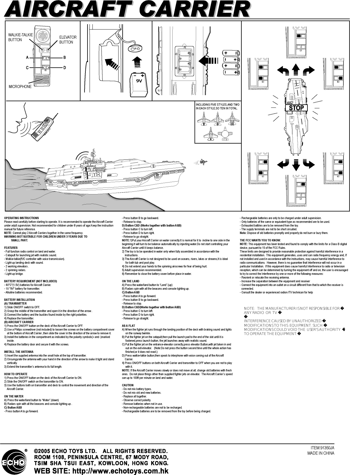 NOTE:   THE MANUFACTURER IS NOT RESPONSIBLE FOR ANY RADIO  OR  TV INTERFERENCE CAUSED BY UNAUTHORIZED MODIFICATIONS TO THIS  EQUIPMENT. SUCH MODIFICATIONS COULD VOID THE  USER&apos;S AUTHORITY  TO OPERATE THE EQUIPMENT.