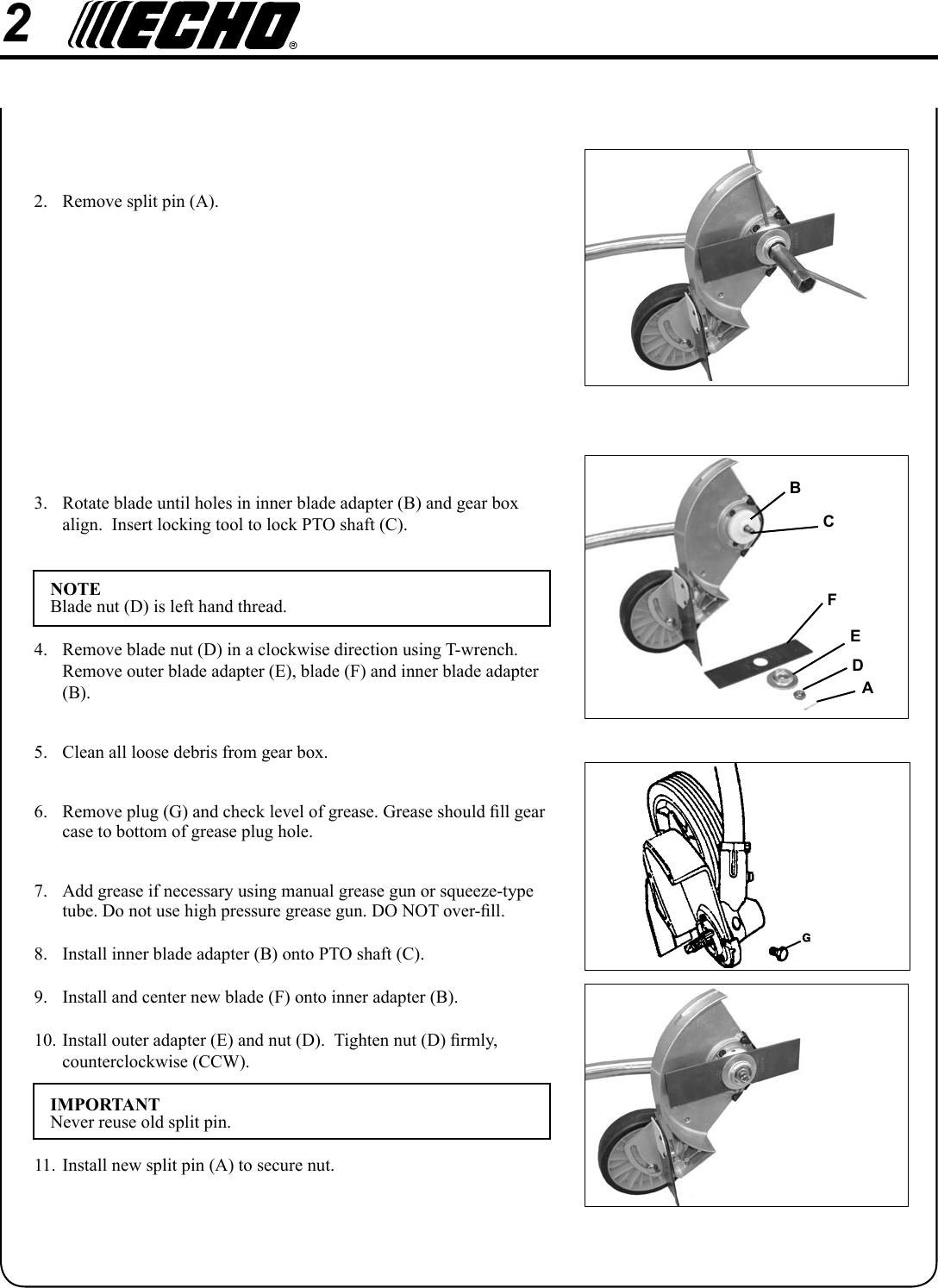 Page 2 of 8 - Echo Echo-99944230001-Users-Manual-  Echo-99944230001-users-manual