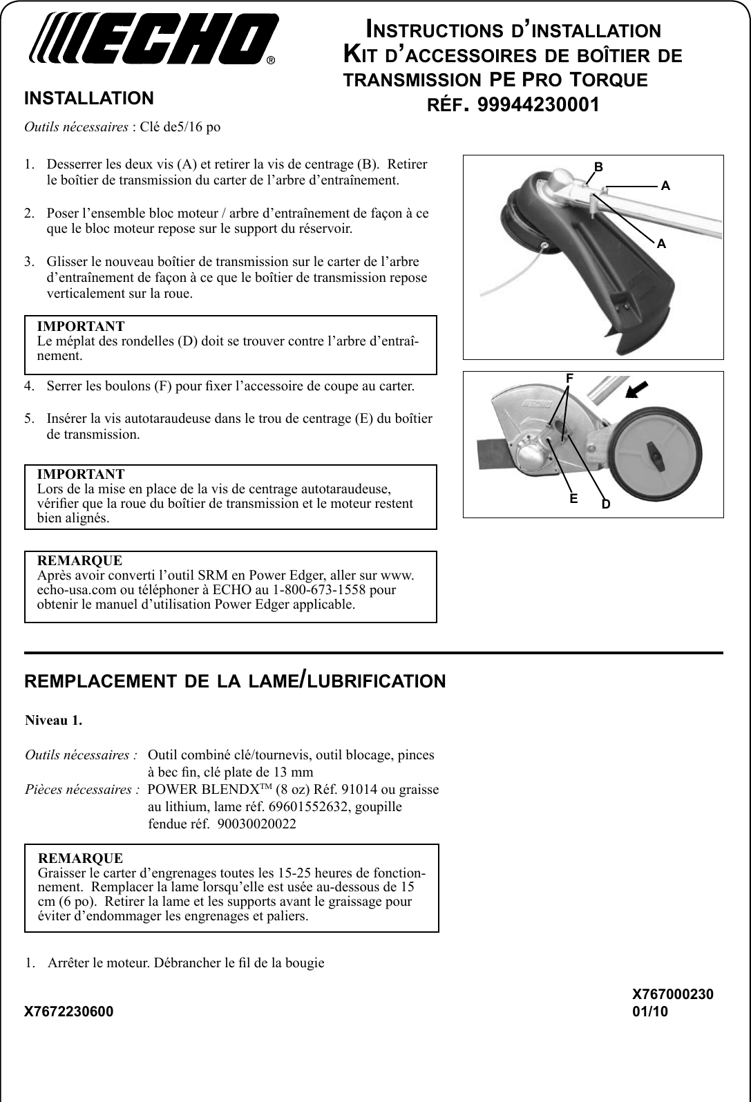 Page 5 of 8 - Echo Echo-99944230001-Users-Manual-  Echo-99944230001-users-manual