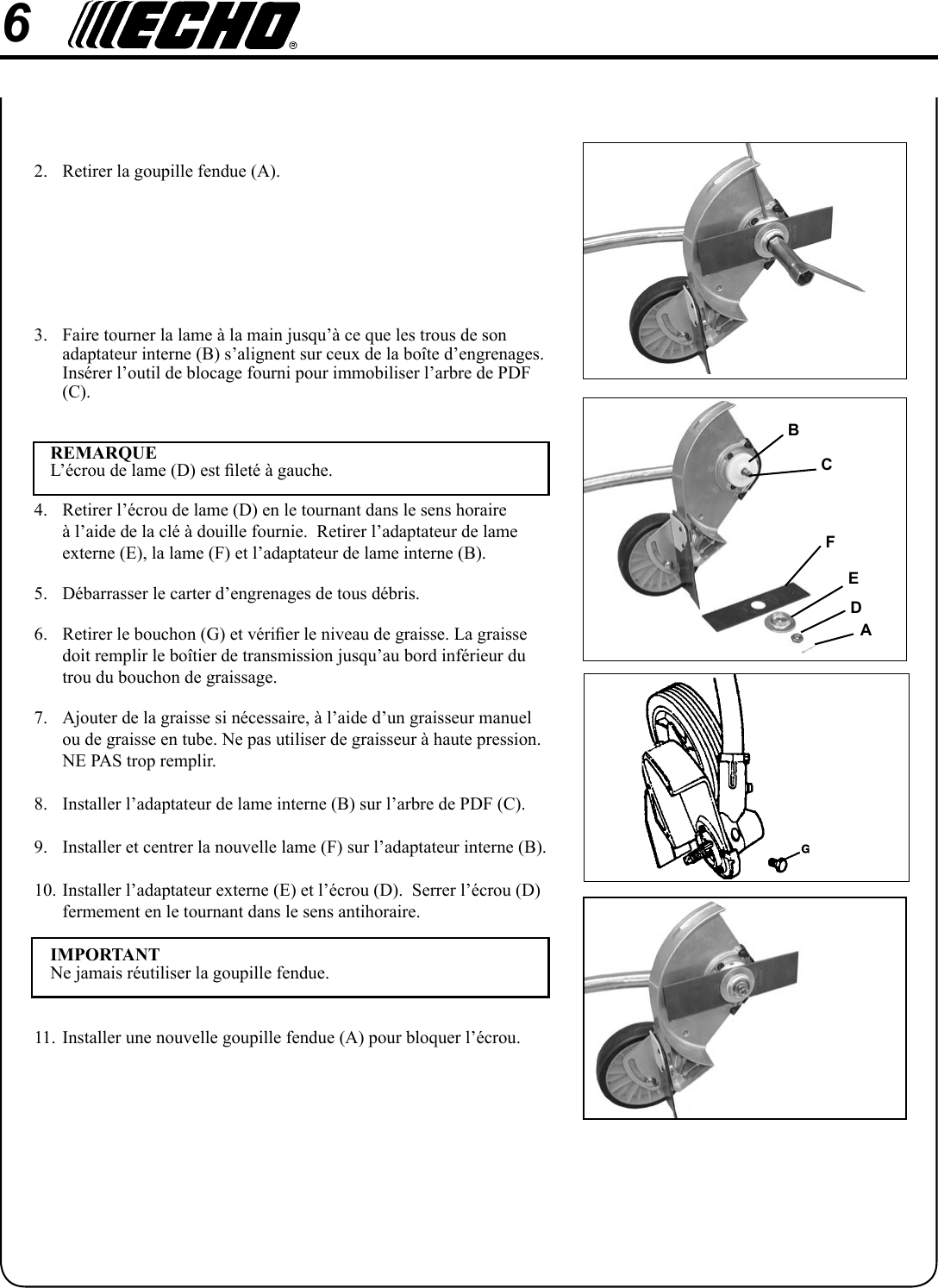 Page 6 of 8 - Echo Echo-99944230001-Users-Manual-  Echo-99944230001-users-manual