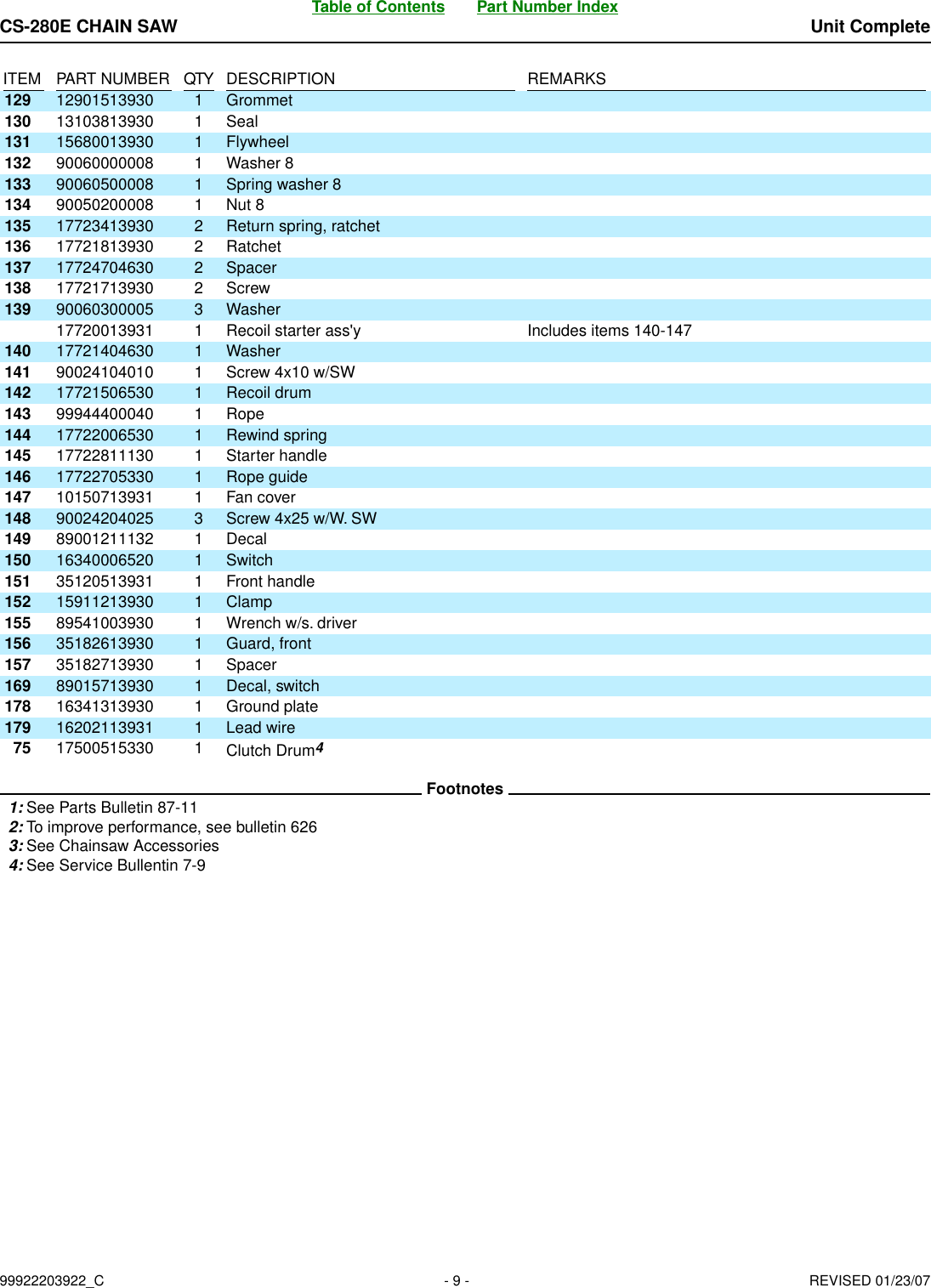 Page 9 of 12 - Echo Echo-Cs-280E-Users-Manual-  Echo-cs-280e-users-manual