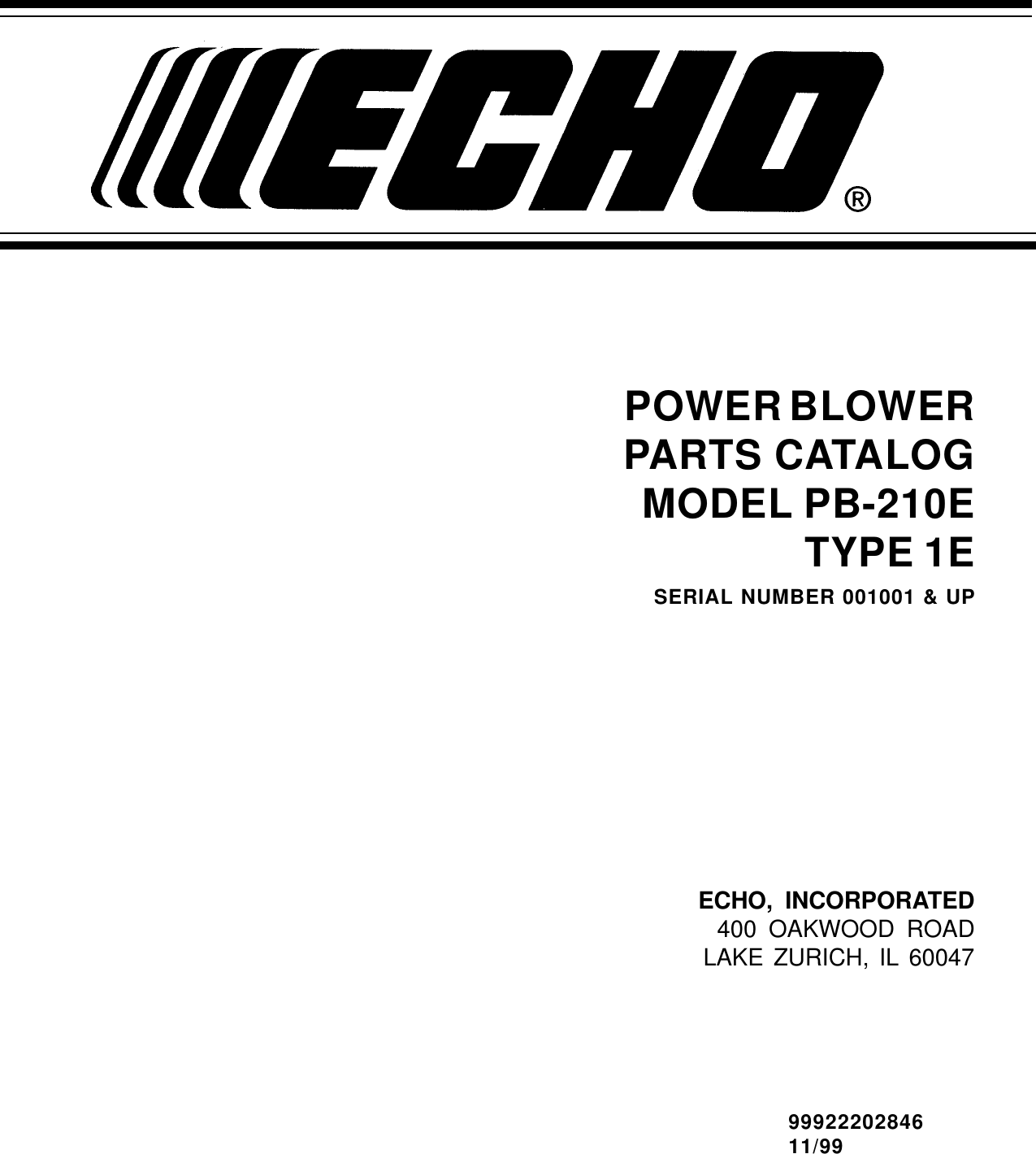 Page 1 of 11 - Echo Echo-Pb-210E-Users-Manual- Pb210e1e  Echo-pb-210e-users-manual