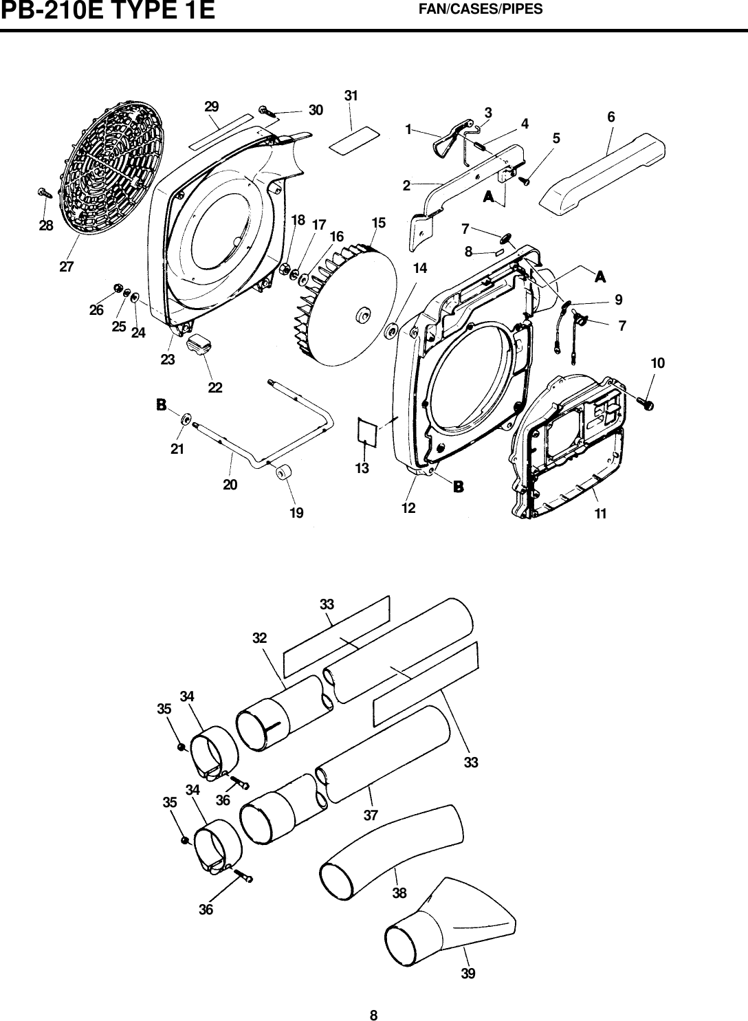 Page 8 of 11 - Echo Echo-Pb-210E-Users-Manual- Pb210e1e  Echo-pb-210e-users-manual