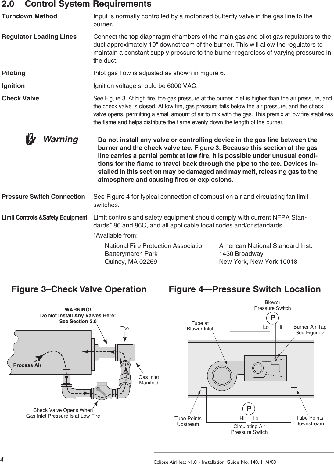 Page 4 of 8 - Eclipse-Combustion Eclipse-Combustion-Ah-Users-Manual- 140IG71003.pmd  Eclipse-combustion-ah-users-manual
