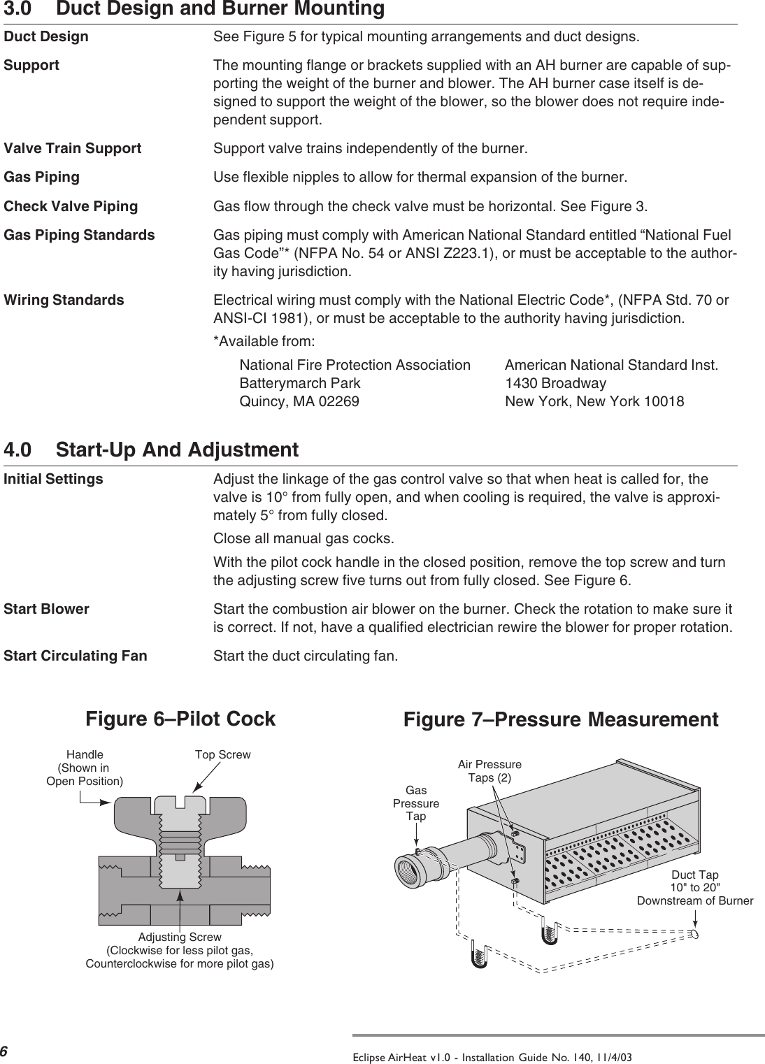 Page 6 of 8 - Eclipse-Combustion Eclipse-Combustion-Ah-Users-Manual- 140IG71003.pmd  Eclipse-combustion-ah-users-manual