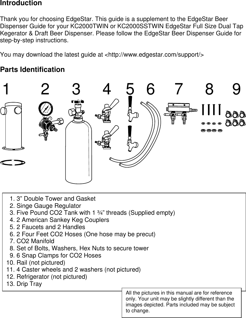 Page 2 of 4 - Edgestar Edgestar-Kc2000Sstwin-Users-Manual Twin-instructions-guide-w97