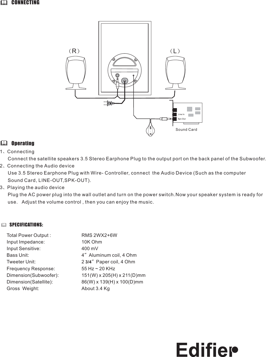 Page 4 of 4 - Edifier-Enterprises-Canada Edifier-Enterprises-Canada-R102-Users-Manual- R102..~1  Edifier-enterprises-canada-r102-users-manual
