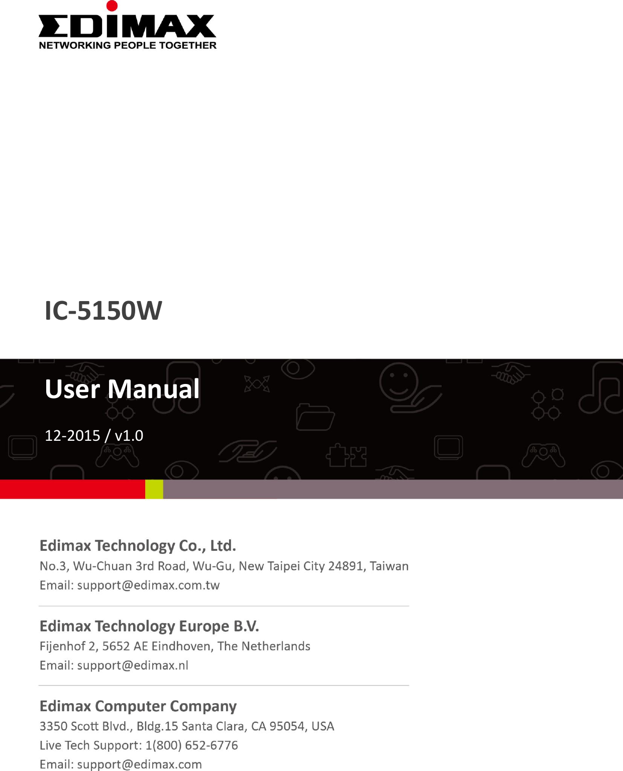                IC-5150W    User Manual  12-2015 / v1.0                  