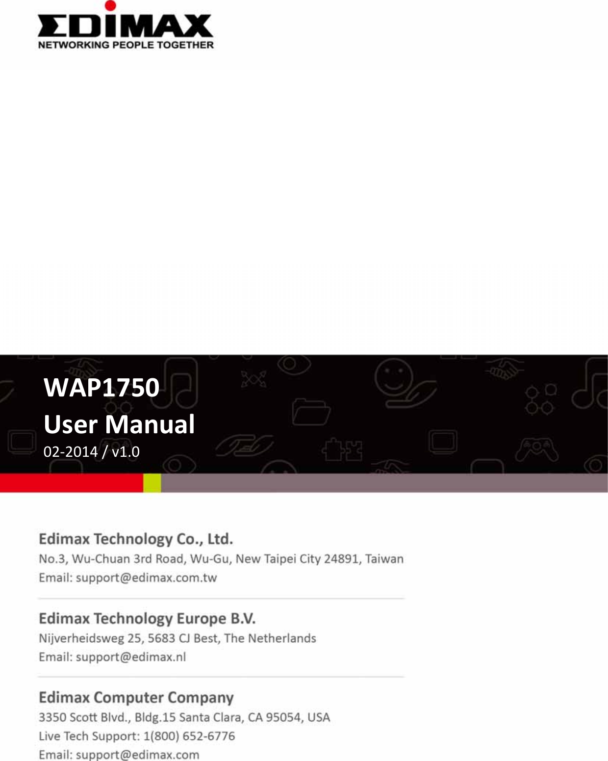 WAP1750UserManual02‐2014/v1.0