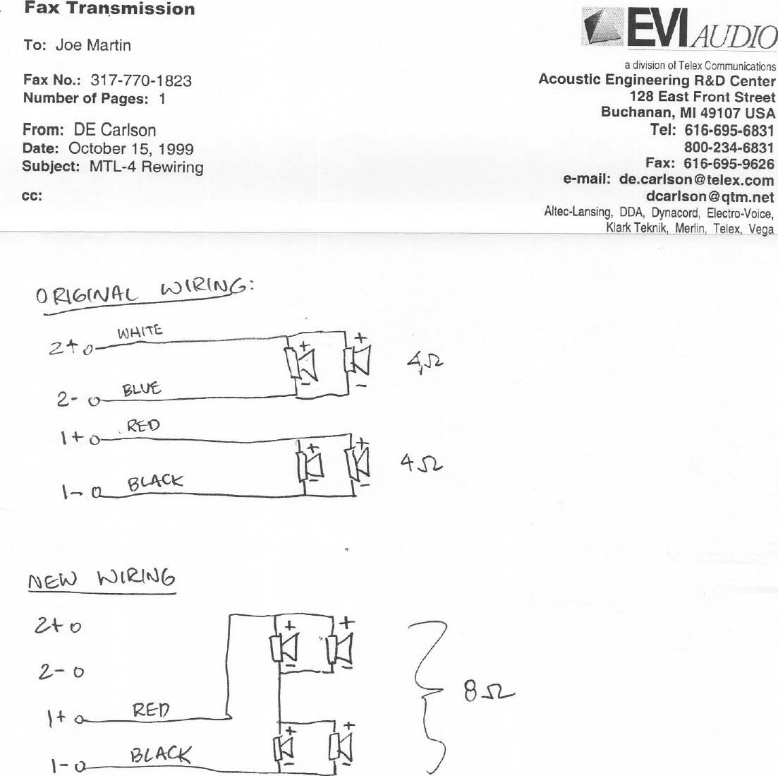 Page 5 of 5 - Electro-Voice Electro-Voice-Mtl-4-Users-Manual- MTL-4 EDS Electro-voice-mtl-4-users-manual