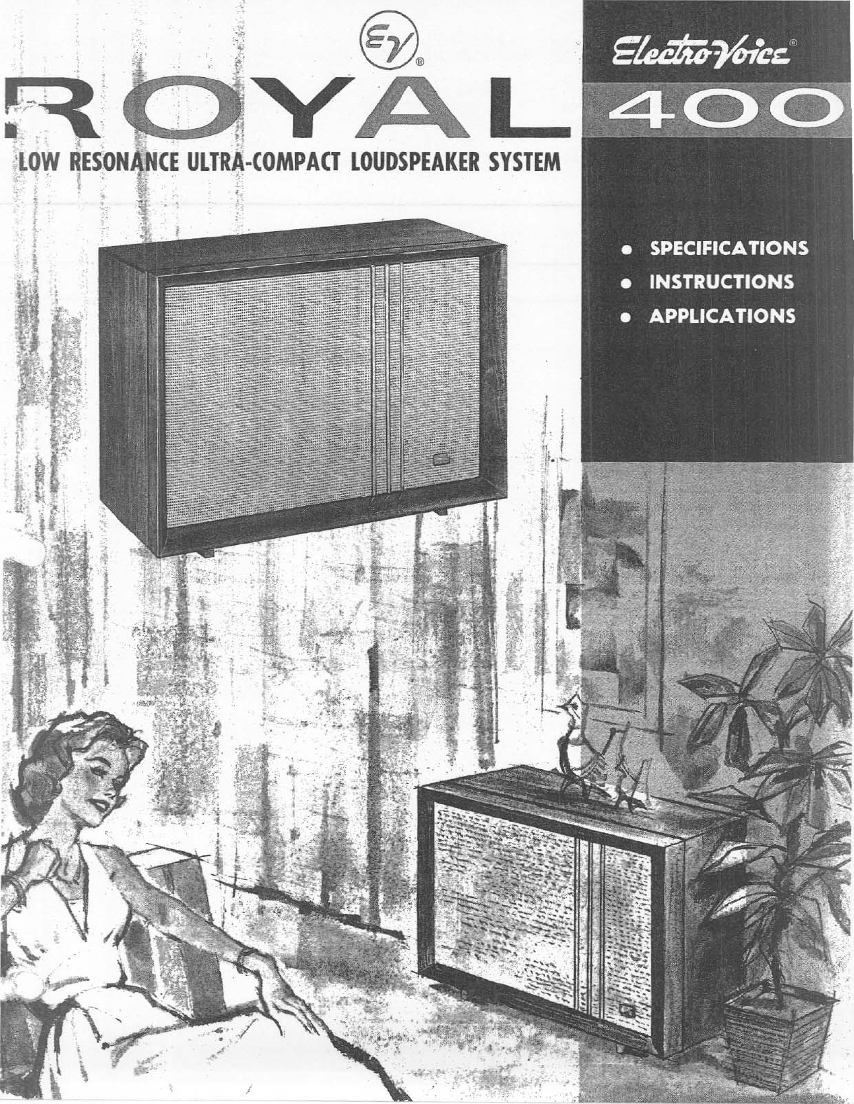 Page 1 of 4 - Electro-Voice Electro-Voice-Royal-400-Users-Manual- Royal 400 EDS  Electro-voice-royal-400-users-manual