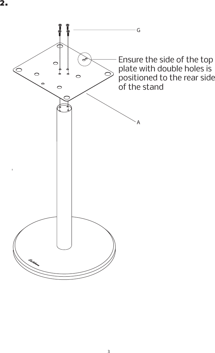 Page 3 of 4 - Electrohome  Ss75 All In One Record Player Stand User Manual
