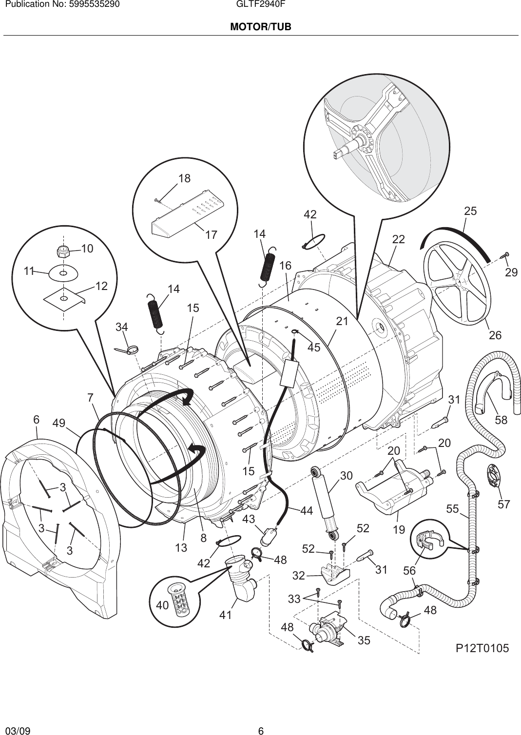 Page 6 of 8 - Electrolux-Gibson Electrolux-Gibson-Electrolux-Gibson-Washer-Gltf2940Fe2-Users-Manual- To Begin A Parts Catalog, Click Load  Contents In The Top Menu Bar Electrolux-gibson-electrolux-gibson-washer-gltf2940fe2-users-manual