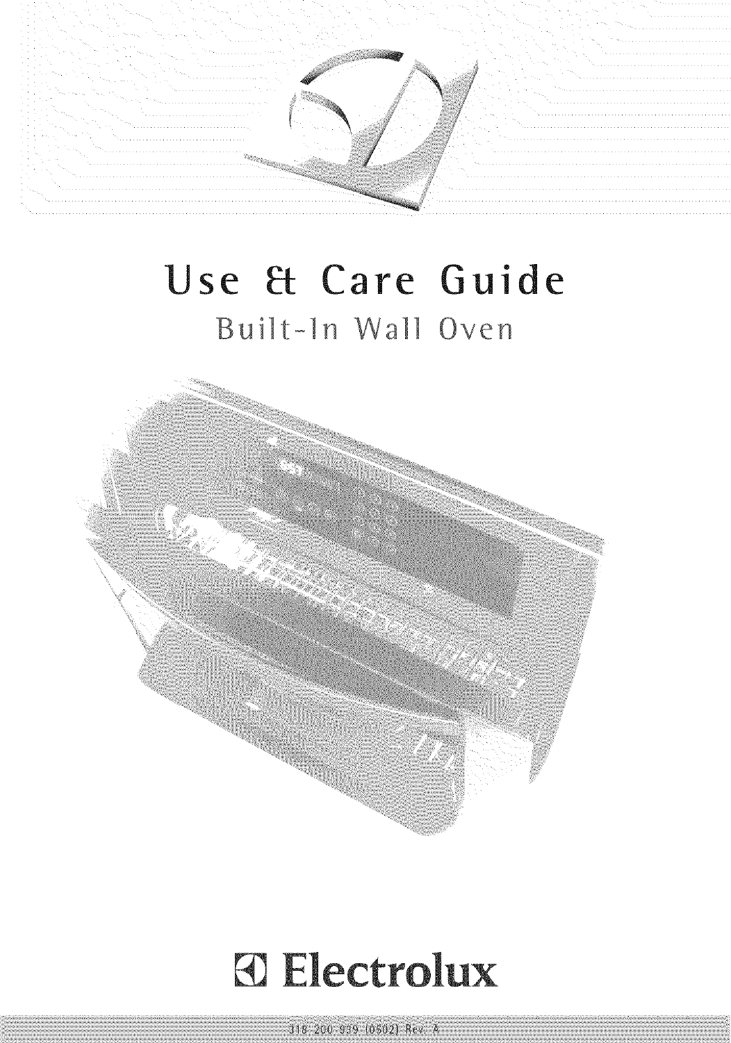Electrolux E30EW75ESS3 User Manual WALL OVEN Manuals And Guides L0609273
