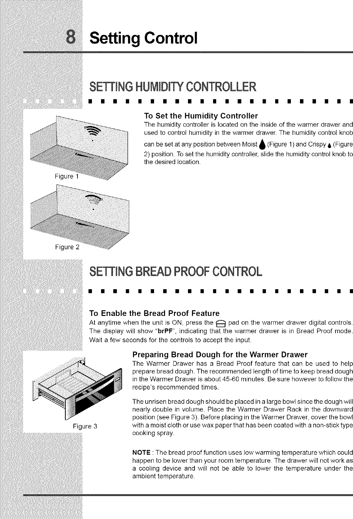 Electrolux E30wd75gps2 User Manual Warmer Drawer Manuals And