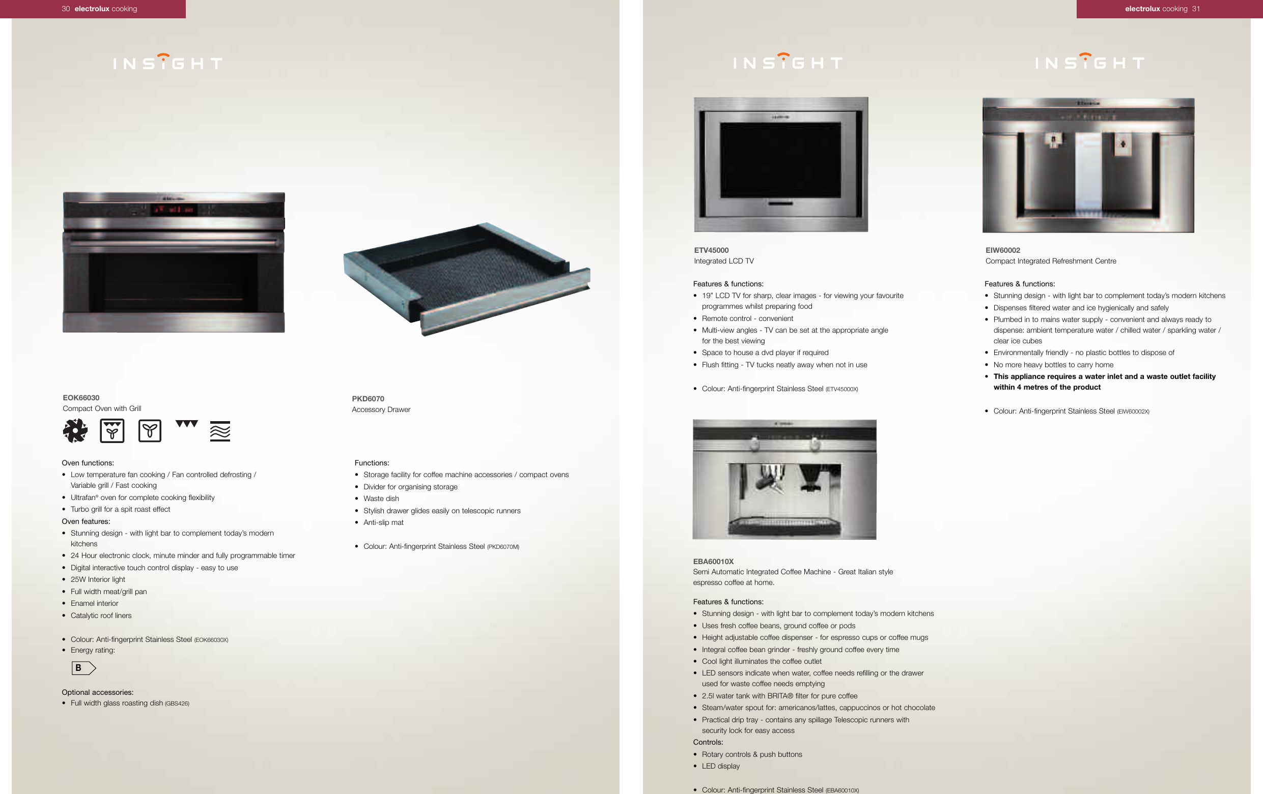 Page 2 of 3 - Electrolux EOK96030 00041 Built In User Manual  To The 3a021122-fadb-4515-836d-7cb38336cf5a