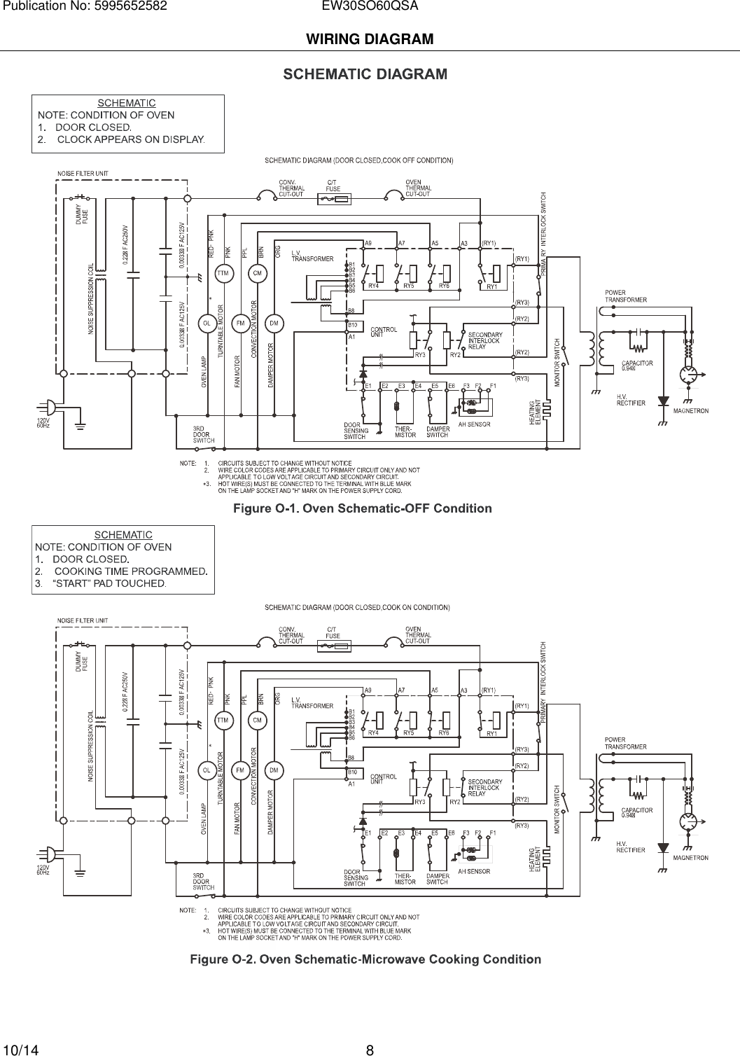 Page 8 of 8 - Electrolux Electrolux-30-Built-In-Convection-Microwave-Oven-With-Drop-Down-Door-Ew30So60Qs-Wiring-Diagram 5995652582