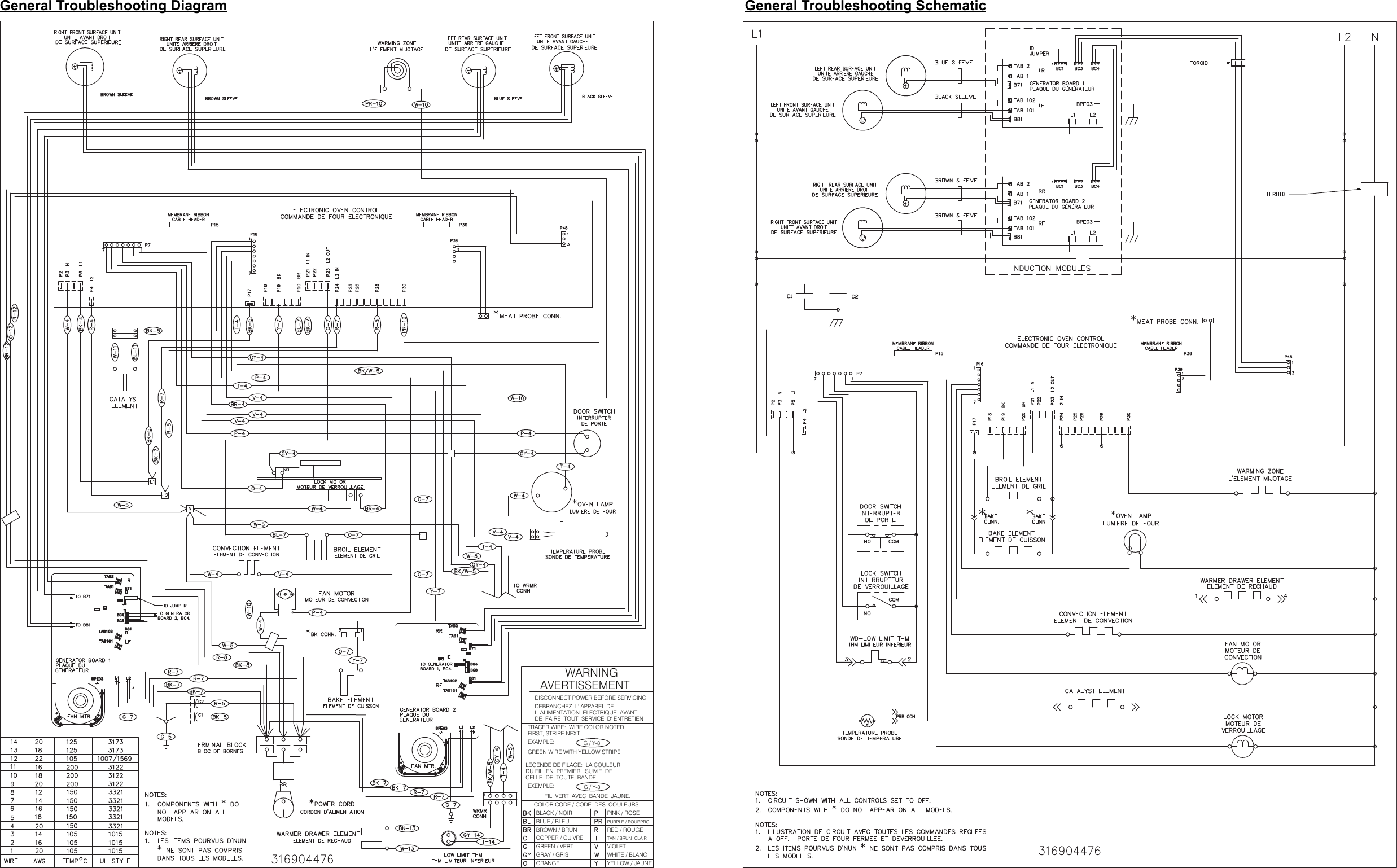 Page 4 of 4 - Electrolux Electrolux-30-Induction-Freestanding-Range-With-Induction-Cooktop-And-Iq-Touch-Controls-Ei30If40Ls-Wiring-Diagram- 316904475_A_en  Electrolux-30-induction-freestanding-range-with-induction-cooktop-and-iq-touch-controls-ei30if40ls-wiring-diagram