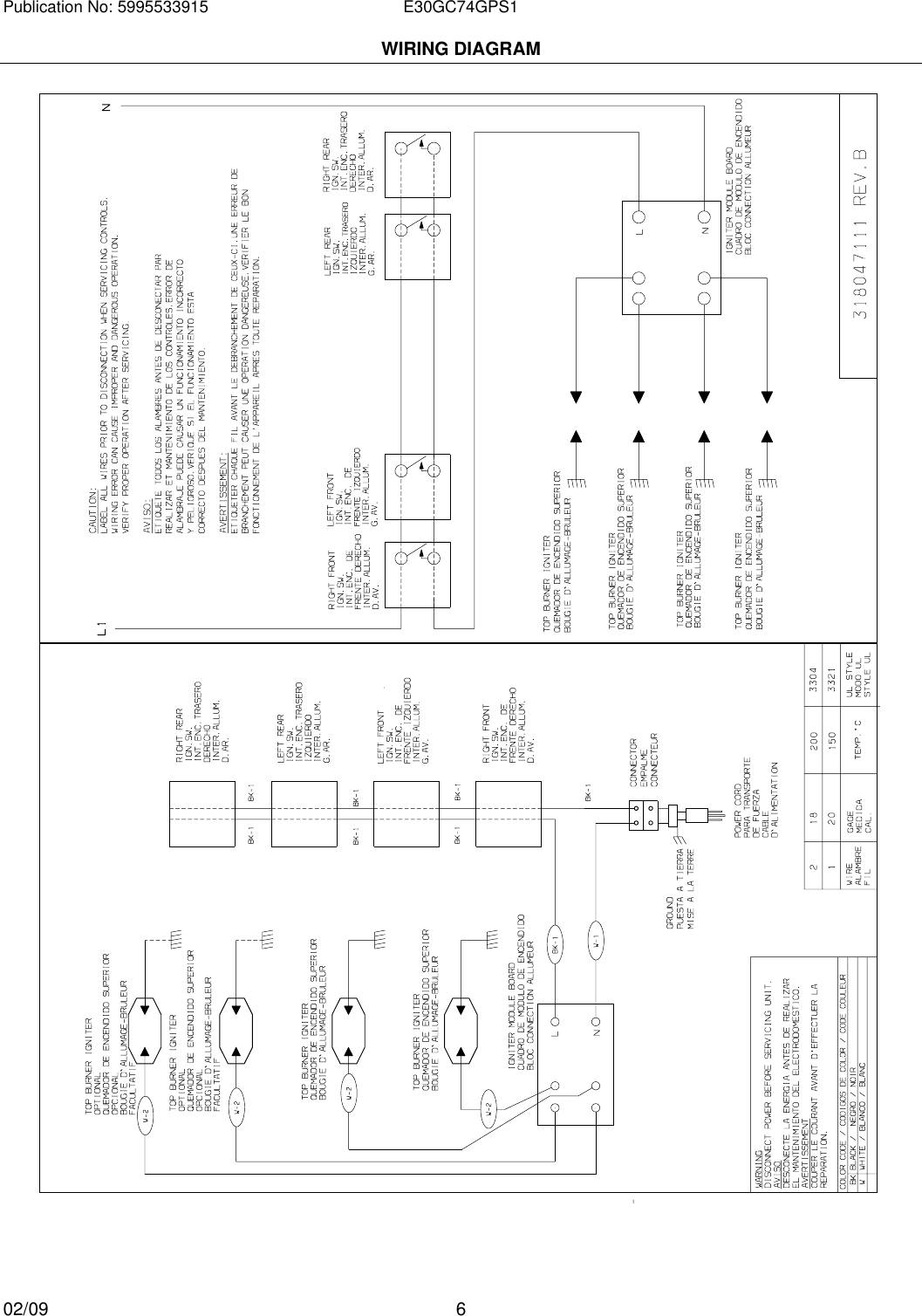 Page 6 of 6 - Electrolux Electrolux-37766226970S1-Users-Manual 5995533915